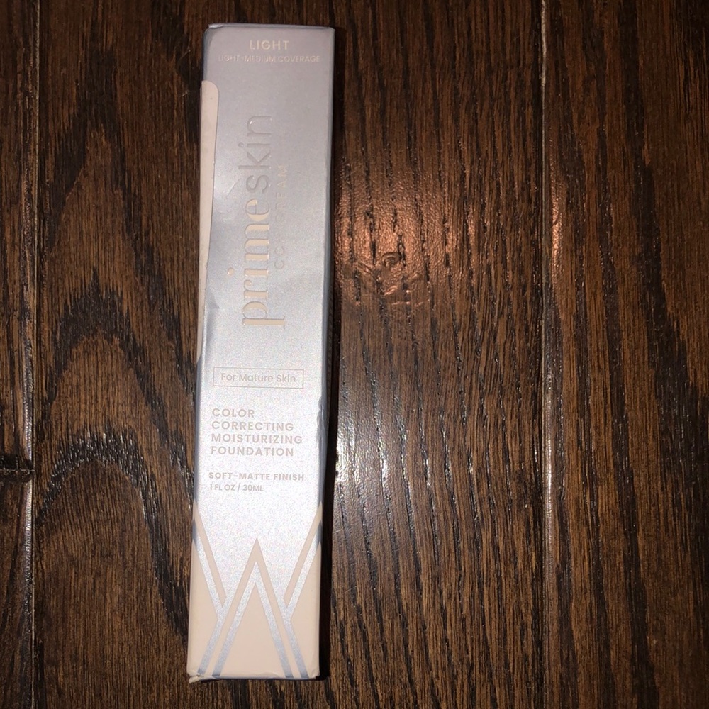 Prime skin cc+ cream Color correcting moisturizing foundation for mature skin